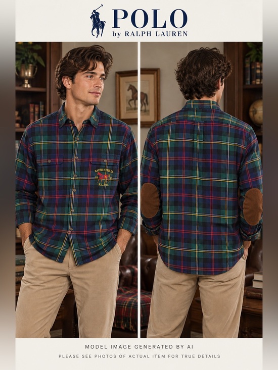 Polo Ralph Lauren Other - Polo Ralph Lauren Plaid Flannel Shirt XL Classic Fit Equestrian Preppy Button Up
